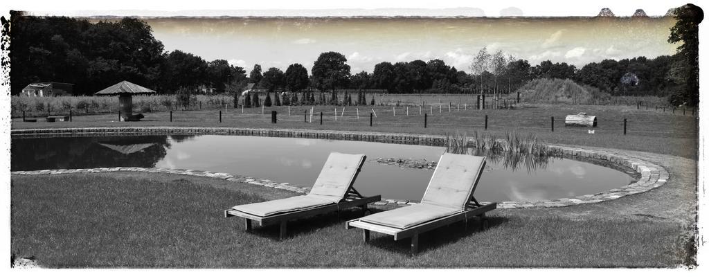Bed En Boterham Hoeve Boord Ven Eersel Bagian luar foto